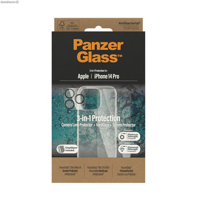 Ochraniacz na Ekran Panzer Glass B0402+2784 Monitor Apple iPhone 14 Pro