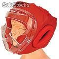 Ochraniacz na głowę z maską PROFESIONAL -czerwony 602186