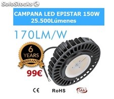 OFERTA Campana led golden lifud epistar 150W 25.500LM