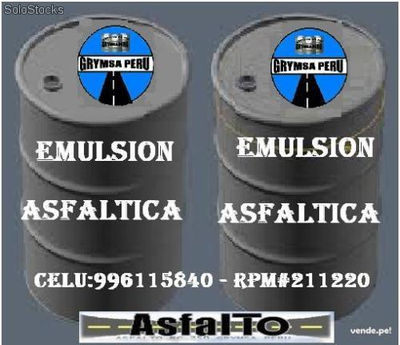 Oferta De Asfalto Liquido Rc 250, Pen 85/100