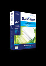 Oferta papel A4 80 grs. EXECUTIVE, gran calidad y blancura, Biosostenible