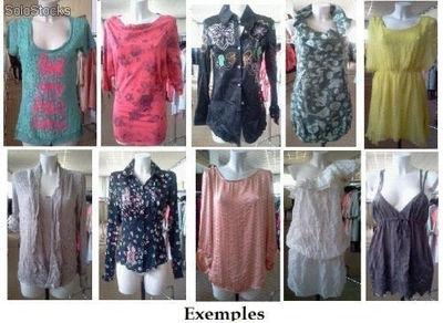Offer stock of 2000 pieces mixed clothing woman.