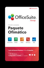 OfficeSuite Group (Paquete Ofimático - 5 usuarios, 1 año)