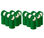 OFITURIA Cinta Adhesiva, color Verde, Cinta para Embalaje y Organizar tus Cajas - 1