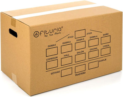 OFITURIA Pack 2 - Cajas Carton Mundanza 500x300x300mm (10 UNIDADES) Cajas de