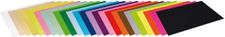 OFITURIA Pack 25 Cartulinas Colores Pastel Tamaño 50 x 65 180g