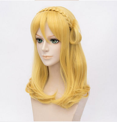 Ohara Mari Cosplay Perruque Or Cheveux Anime Cos Perruques Synthétique Cheveux - Photo 3
