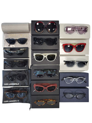 Okulary przeciwsłoneczne - pakiet 30 sztuk - marki premium - Zdjęcie 4