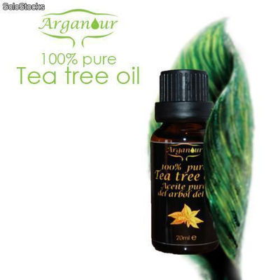 Oleo árvore do chá 100% puro 20 ml com conta-gotas