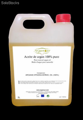 Oleo de argan 100% puro Bio y Ecologico a granel