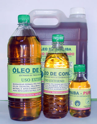 Óleo de Copaiba in Natura, 05 litros