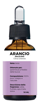 Olio Essenziale di Arancio dolce BIO (Citrus sinensis) | 10 ml