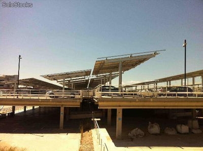 Ombrière solaire pour parking - Parking photovoltaïque - Parking Solaire