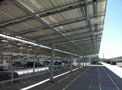 Ombrière solaire pour parking - Parking photovoltaïque - Parking Solaire - Photo 2