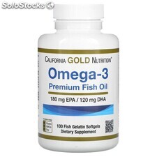 Oméga 3 Huile de poisson 100 capsules