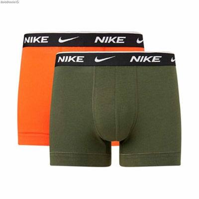 Opakowanie Slipów Nike Trunk Pomarańczowy Kolor Zielony 2 Części