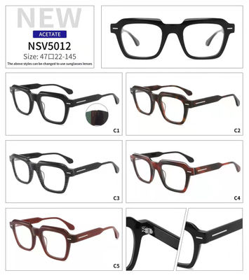 optical frame eyeglasses prescription RX acetate in different colors 5 barrel - Foto 3