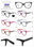 optical frame eyeglasses prescription RX acetate in different colors 5 barrel - Foto 4