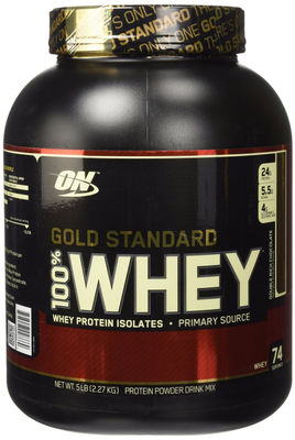 Optimum Nutrition 100% Whey Gold Standard, Double Rich Chocolate, 5 Pound - Foto 4