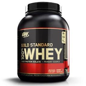 Optimum Nutrition 100% Whey Gold Standard, Double Rich Chocolate,5lbs/ 10lbs