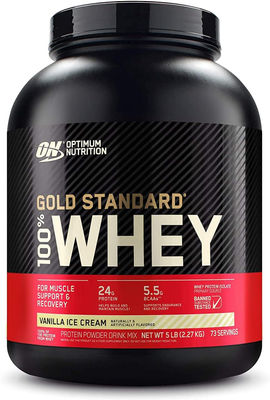 Optimum Nutrition 100 % Whey Gold Standard-Vanilleeis