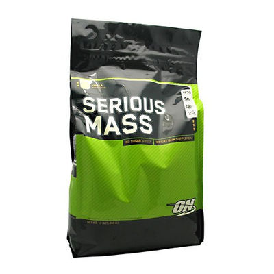 Optimum Nutrition Serious Mass - 12lb / 5.4 Kg - Vanilla