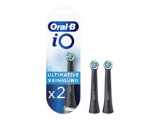 Oral-B iO Clean Ultimative Reinigung x2 Aufsteckbürsten Schwarz OB983