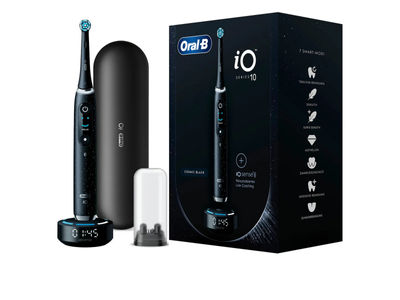 Oral-B iO Series 10 Rotating-oscillating toothbrush Cosmic Black 435587