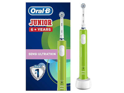 Oral-B Junior Elektrische Kinderzahnbürste grün