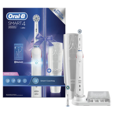 Oral-b Smart 4 4500S Sensi Ultrathin White special edition