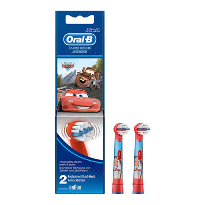 Oral-B Stages Power EB10k Replacement Toothbrush Heads Cars&amp;Planes (2 Pieces)