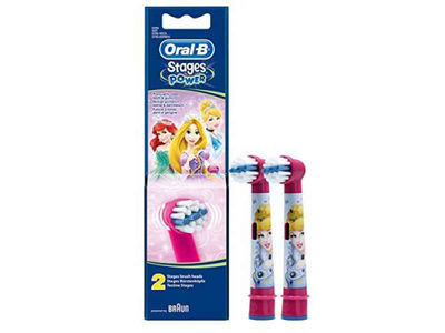 Oral-B Stages Power EB10k Replacement Toothbrush Heads Princess (2 Pieces) - Foto 2
