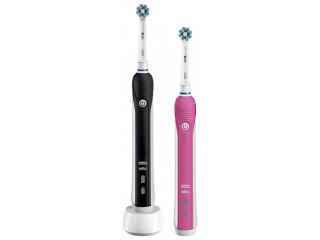 Oral-B Toothbrush PRO 2 2950N 2x Pack - Black + Pink - Foto 3