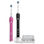 Oral-B Toothbrush Smart 4 4900 2x (Pink + Black) - 1