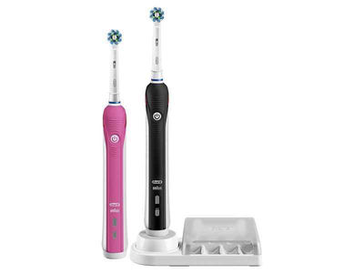 Oral-B Toothbrush Smart 4 4900 2x (Pink + Black) - Foto 2