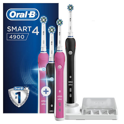 Oral-B Toothbrush Smart 4 4900 2x (Pink + Black) - Foto 5