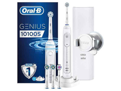 Oral-B Zahnbürste Genius 10100S weiss