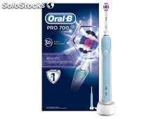 Oral-B Zahnbürste Pro 700 3D White blau/weiss BOX