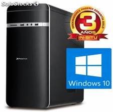 Ordenador phoenix actyon intel core i3 4170, 4gb ddr3, 1tb, f.a.300w eficiencia