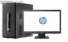 Ordinateur de bureau hp ProDesk 400 G2 mt + Ecran 20&quot; (K8K75EA)