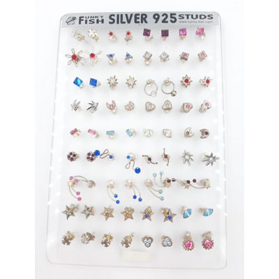 Orecchini in argento 925 con display assortiti - Foto 5