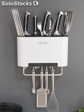 Organizador de pared para utensilios de cocina