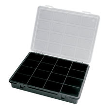 Organizador Plastico 16 Compartimentos 242x188x37 mm. Caja Almacenaje, Malentin