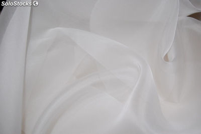 organza de seda branca - Foto 4