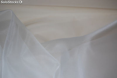 organza de seda off white - Foto 4