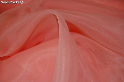 Organza Matte salmão escuro