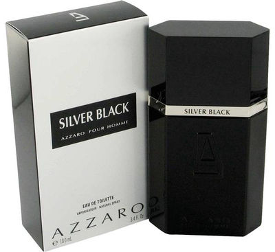 Original Azzaro Sylver Black eau de toilette 100ml Neuf sous Blister pour homme