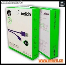 Original Belkin Kit Cargador De Auto + Cable Lighting Iphone