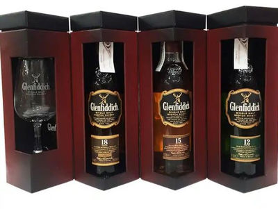 Original Glenfiddich Scotch Whisky All 12 15 18 Years - Foto 4
