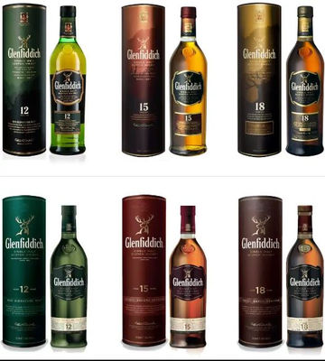 Original Glenfiddich Scotch Whisky All 12 15 18 Years - Foto 5